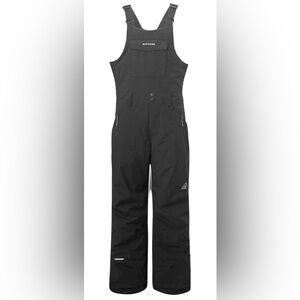 Ripzone size youth medium Black Snow Bib Overalls
